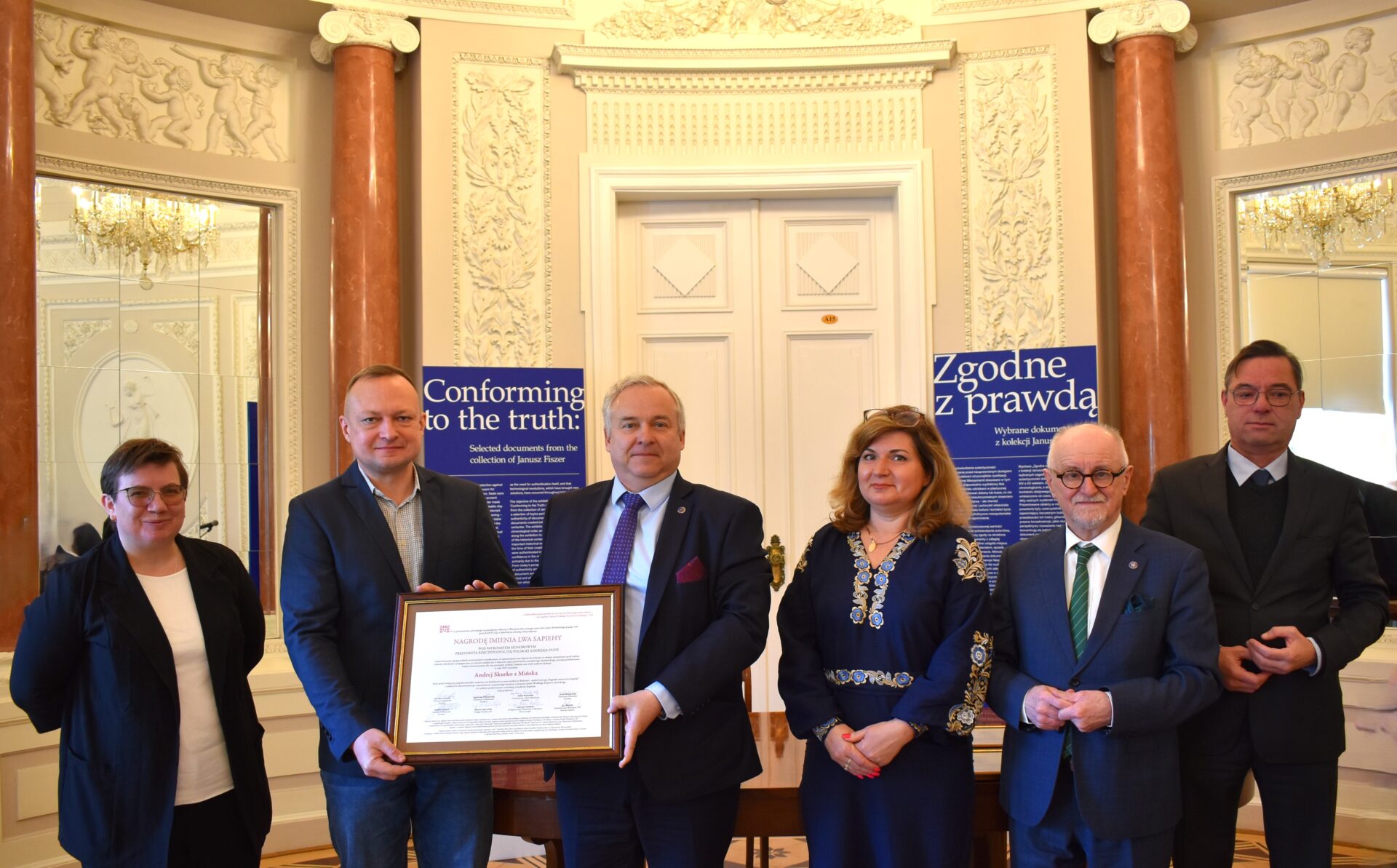 Lew Sapieha and Tytus Filipowicz Awards Presented