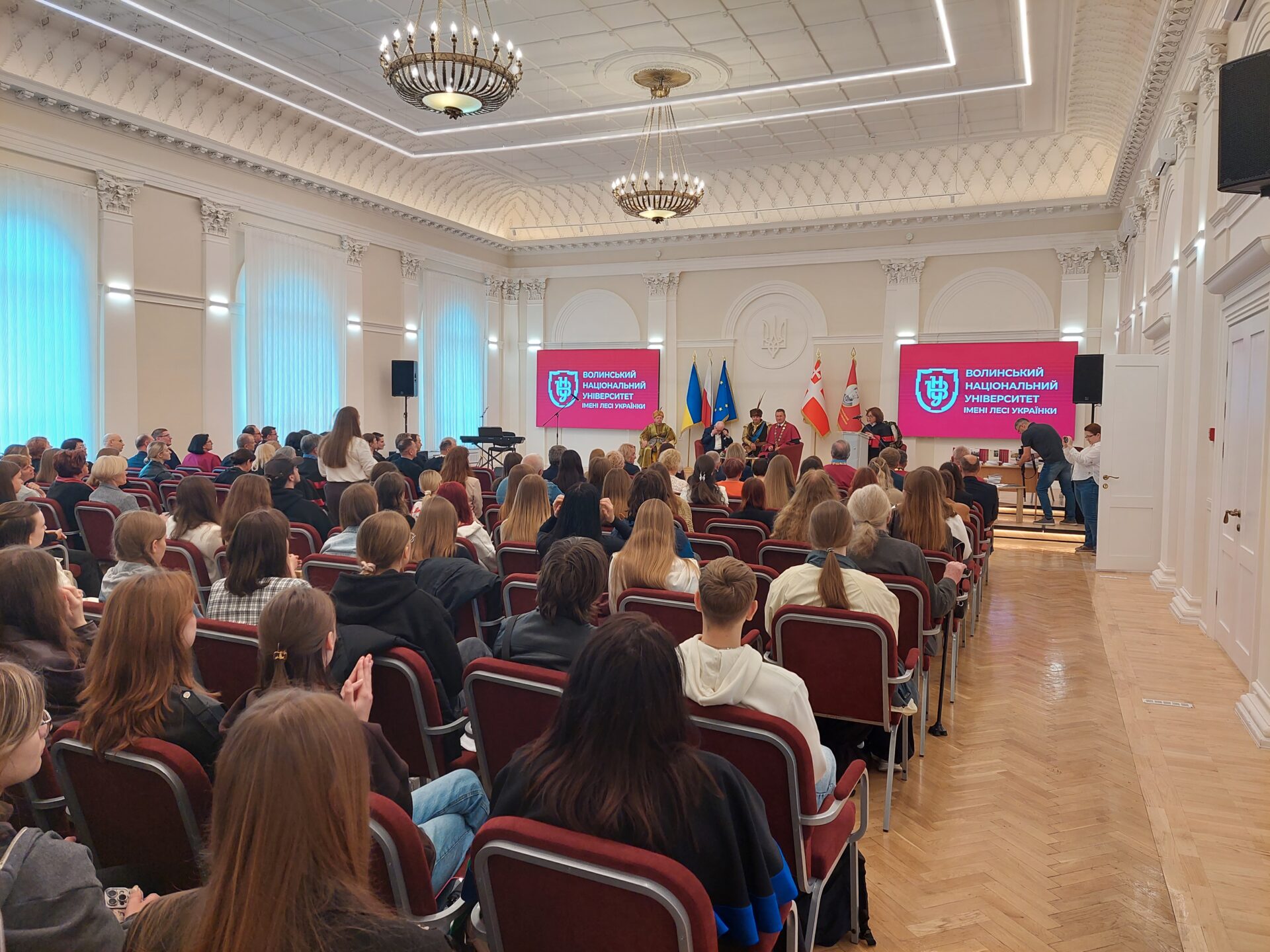 Jan Malicki profesorem honorowym Wołyńskiego Uniwersytetu Narodowego im. Łesi Ukrainki w Łucku